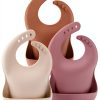 Baby Silicone Bibs by Pavo for 0-6 Months-0