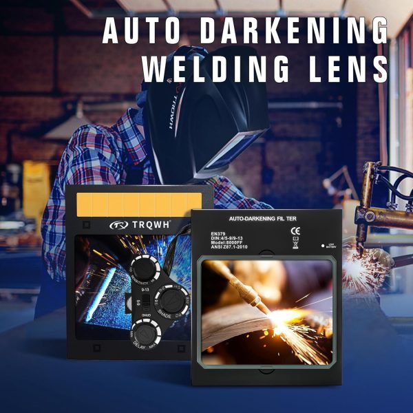 TRQWH Welding Helmet Lens 8000FF True Color-7