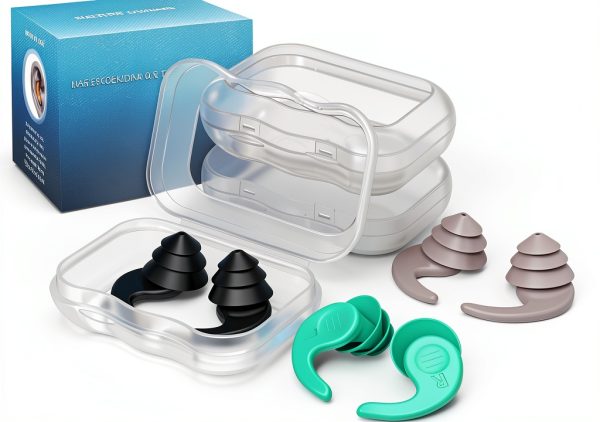 Swimming Earplugs FNGXX Silicone Anti Slip Design-7