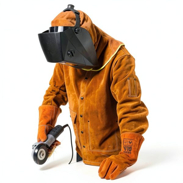 QeeLink Heavy Duty Leather Welding Helmet-6