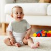 Baby Drool Bibs 100% Cotton Muslin Soft Plush-3