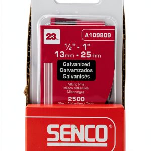 AccuSet A109809 Variety Pack 23-Gauge Galvanized Micro Pin (2,500 per Box)-0