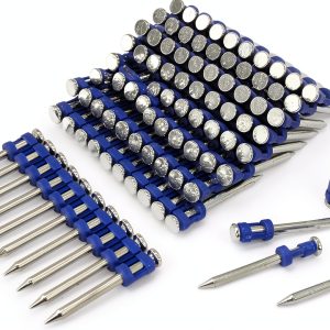 KIMSING MTSD-38 12 Gauge 1.5" Shank Collated Pin – Blue, 800 pcs-0