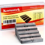 23 Gauge Stainless Steel Pin Nails Korantek 5 Size Assorted 10000 Pack-0