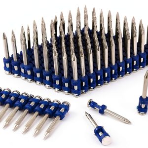 KIMSING MTSD-32 12 Gauge 1 1/4" Shank Plastic Collated Pin 1000 pcs-0
