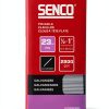 SENCO A109809R 1/2" - 1" 23 Gauge Pin Nails, Galvanized Finish 2,800 Count Pack-0