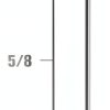 Metabo HPT Micro Pin Nails 5/8" x 23 Gauge Galvanized 2000-Count-1