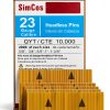 23 Gauge Pinner Nails Headless Pin Nails for 23 GA Pneumatic or Electric Pinner or pin Gun,Project Pack (5/8"+3/4"+5/6"+1"+1-3/8" -10000 pcs)-0
