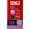 SENCO CZ10EAAR 5/8" 23 Gauge Pin Nails, Galvanized Finish 2,600 Count Pack-0