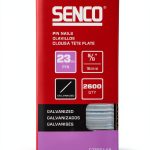 SENCO CZ10EAAR 5/8" 23 Gauge Pin Nails, Galvanized Finish 2,600 Count Pack-0
