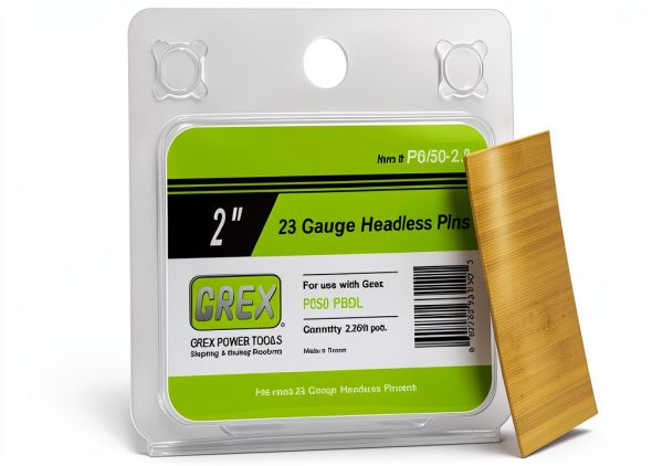 GREX P6/50-2.5 Headless Pins 23 Gauge 2‑Inch Length 2500‑Count Box-0