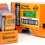 BOSTITCH Pin Nails 23GA 1-3/16-Inch Collated Pack of 3000-0
