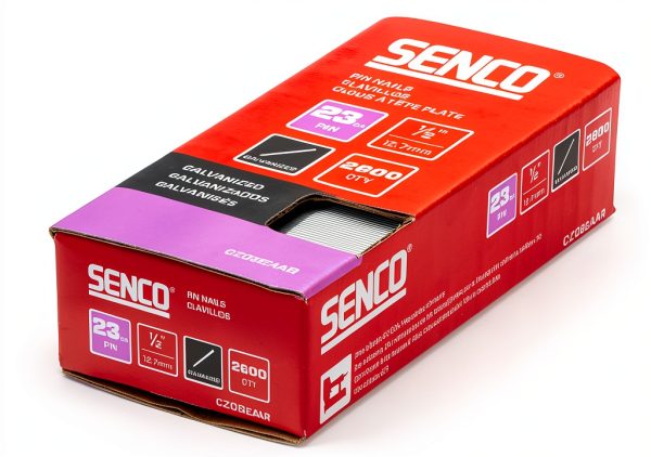 SENCO CZ08EAAR 23 Gauge Pin Nails - Galvanized, 2,600 Count-2